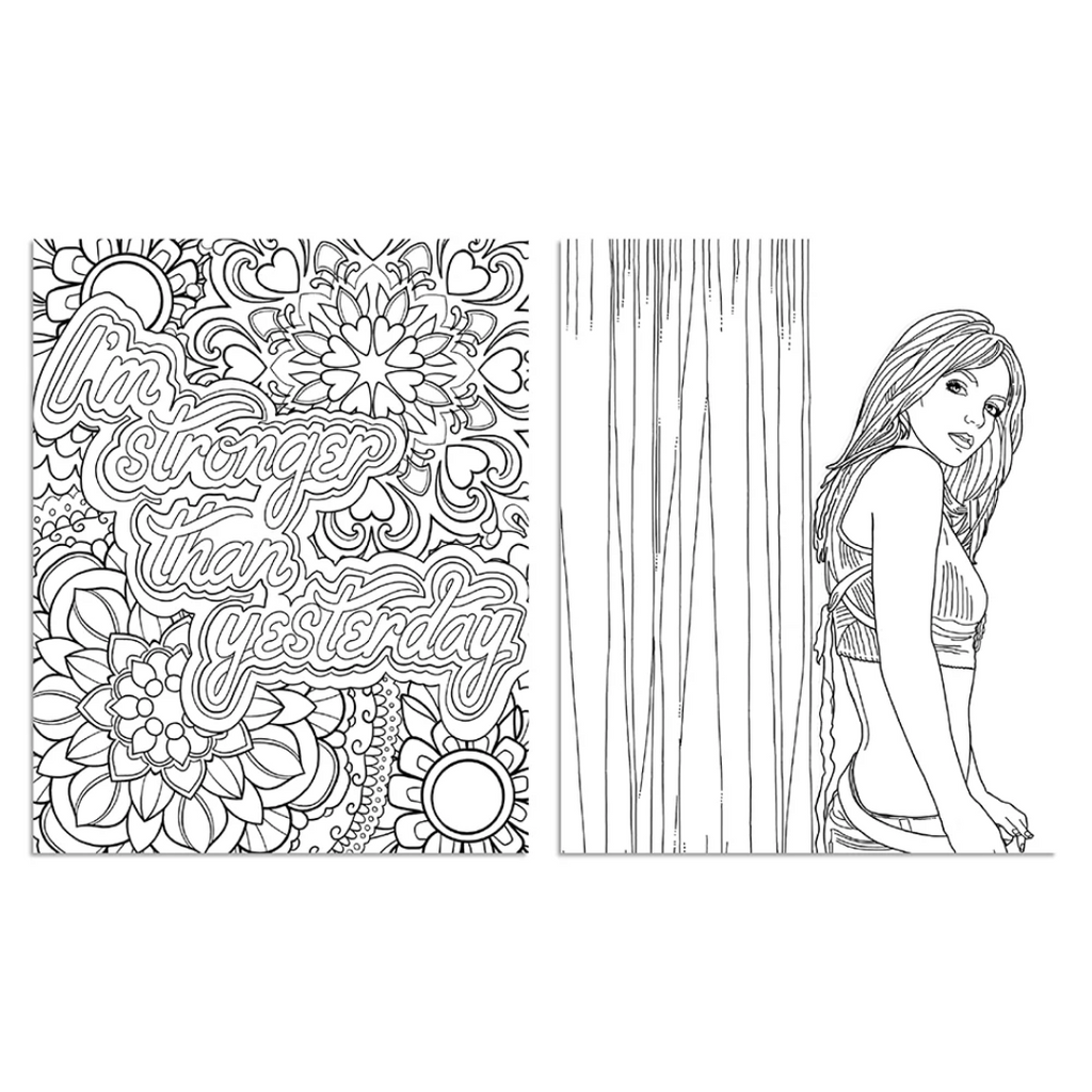 Official Britney Spears Coloring Book | Princess of Pop Colouring Pads | 80 Pages