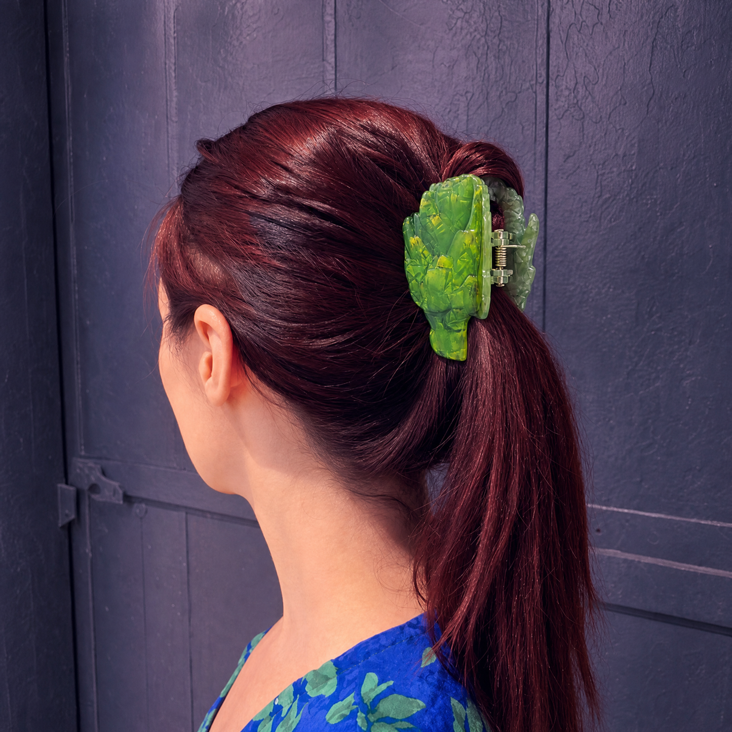 Okey Dokey Artichokey Realistic Artichoke Hair Claw | Velvet Claws | ~3"