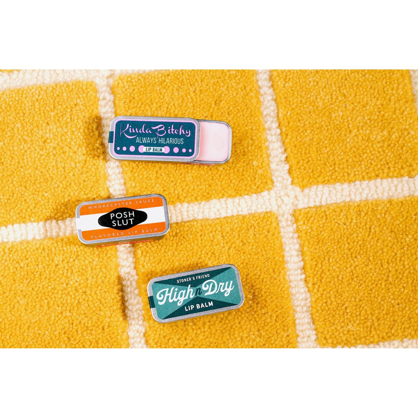 Ol' Bastard Lip Balm in Old School Tin | Funny Original Lip Moisturizer