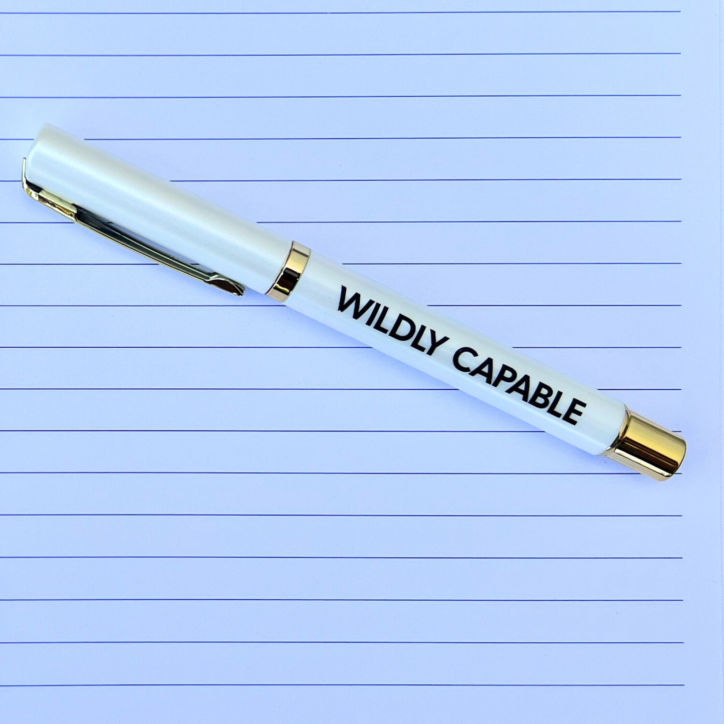 One Hell Of A Woman Journal with Matching Pen | Funny A5 Hardcover Notebook