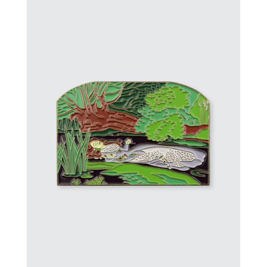 Ophelia Enamel Pin | Soft Lapel Pin | 2.7" x 1.8"