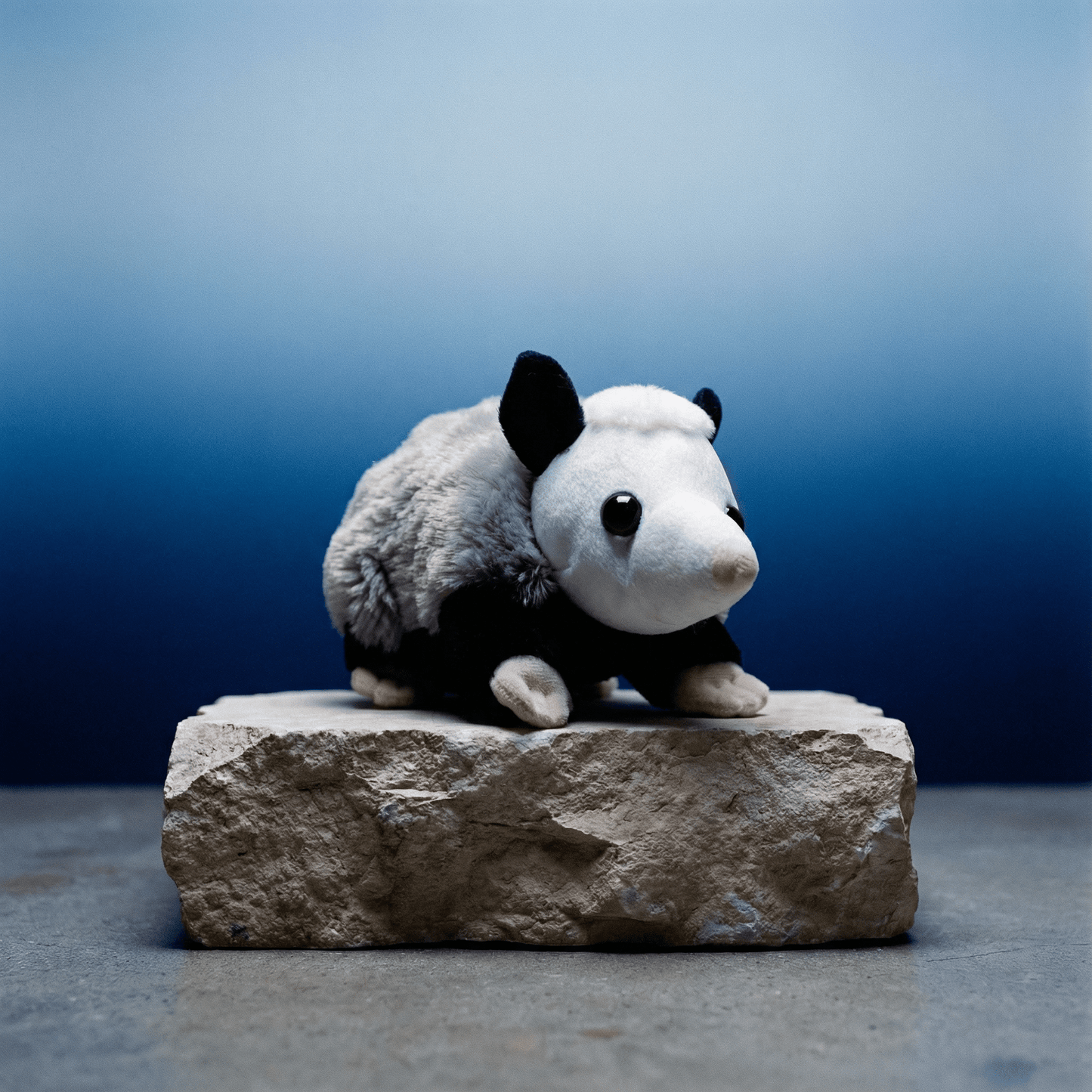 Opossum Mini Stuffed Animal 5" | Pocketkins Eco Opossum by Wild Republic