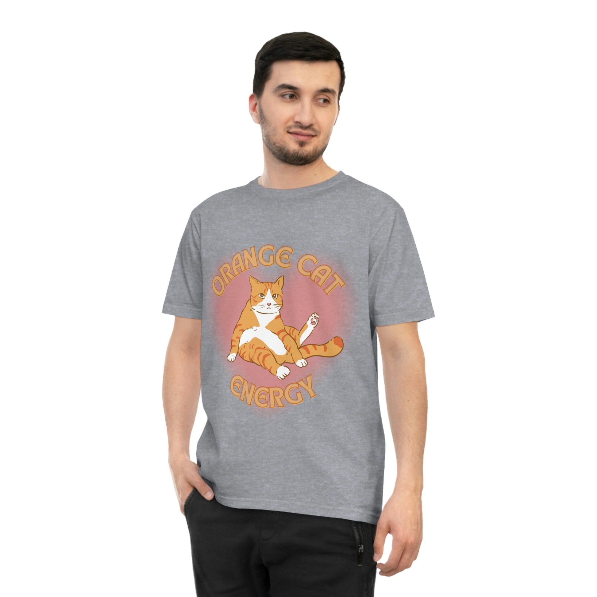 Orange Cat Energy Unisex Classic Jersey T-shirt | 8 Colors