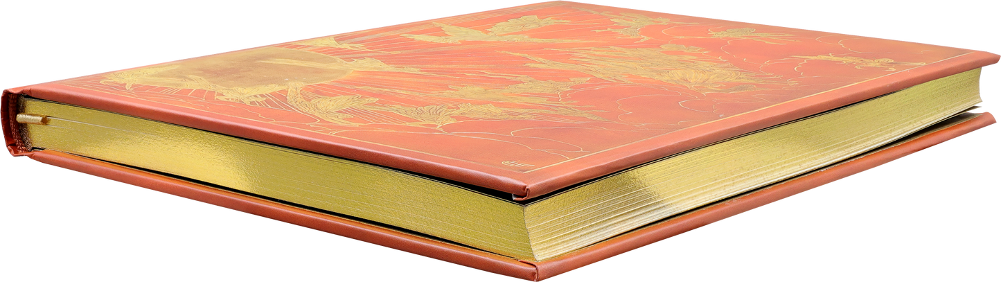 Orange Fairy Journal | Bookbound-style Hardcover Diary Notebook | 160 Pages