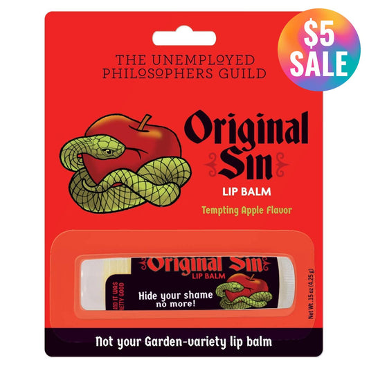 Original Sin Lip Balm in Apple Flavor | Lip Gloss Moisturizer | 15oz