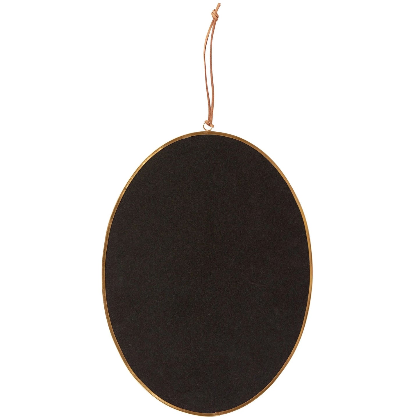Oval Antique Gold Wall Mirror | Vintage Decorative Hanging Accent-Primitives by Kathy-The Bullish Store
