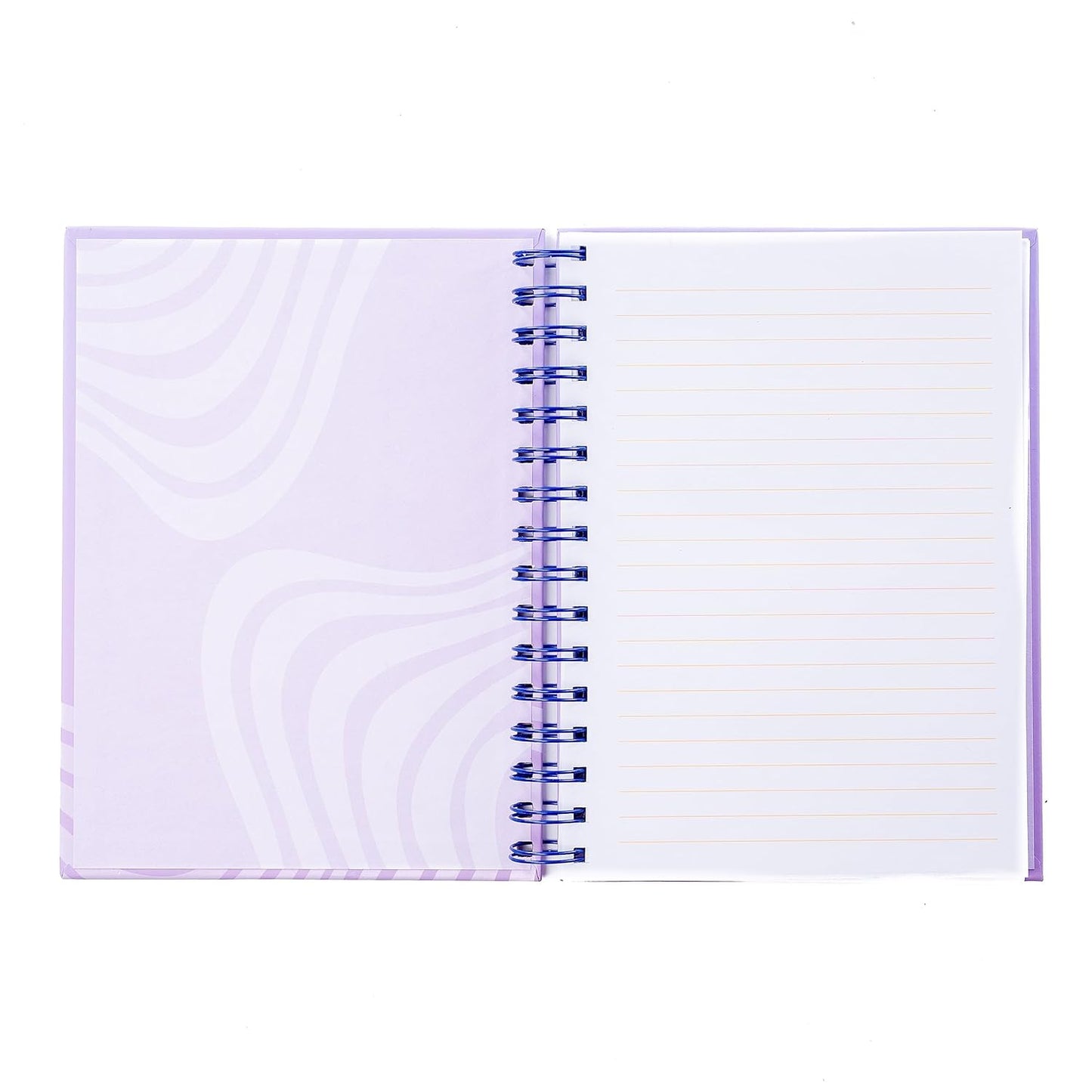 Overthinker Spiral Bound Notebook | Reflective Cover Journal | Retro Violet
