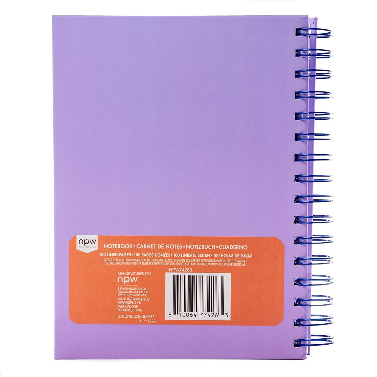 Reflective Notebook Overthinker Spiral Bound Notebook | Reflective Cover Journal | Retro V ...