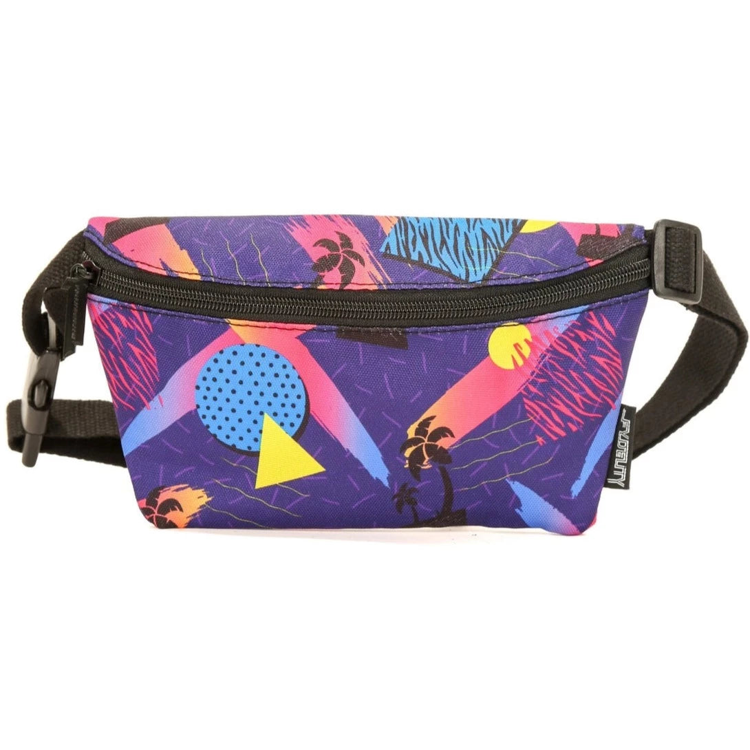 Pacific Ocean '80s Style Small Ultra Slim Fanny Pack