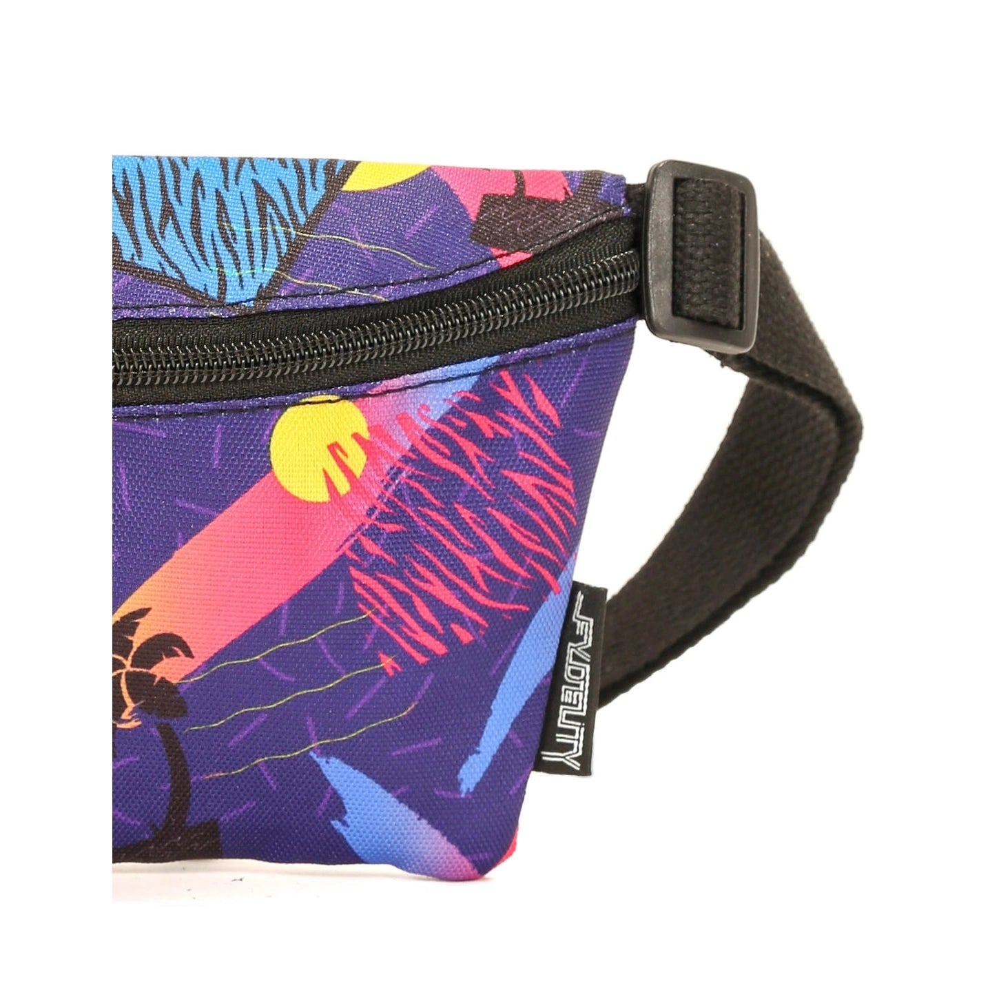 Pacific Ocean '80s Style Small Ultra Slim Fanny Pack