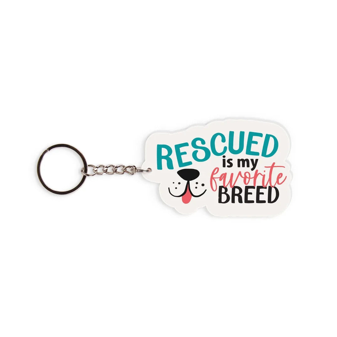 Pack of 4 Dog Lover Keychains