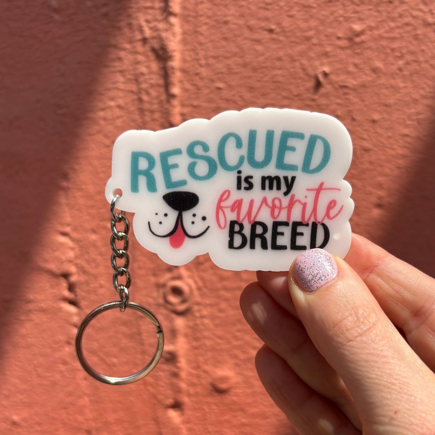 Pack of 4 Dog Lover Keychains