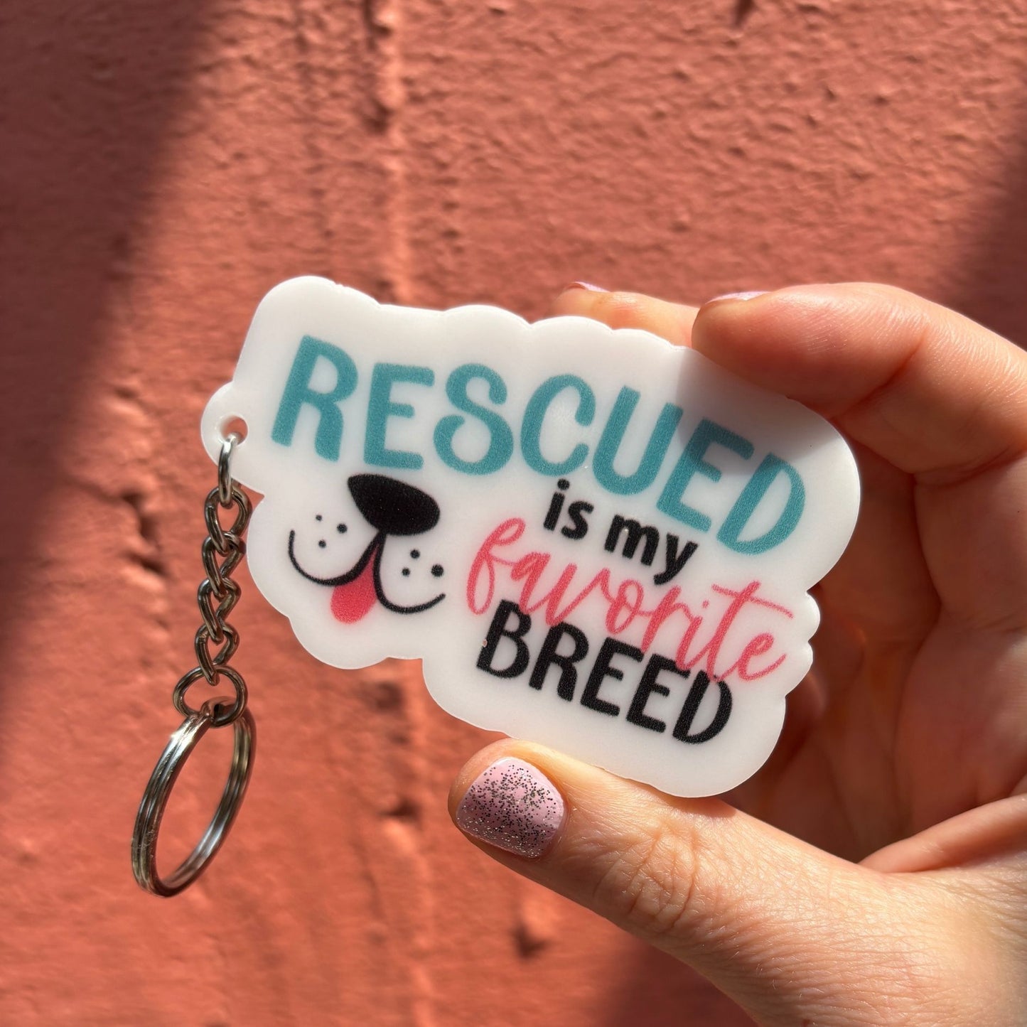 Pack of 4 Dog Lover Keychains