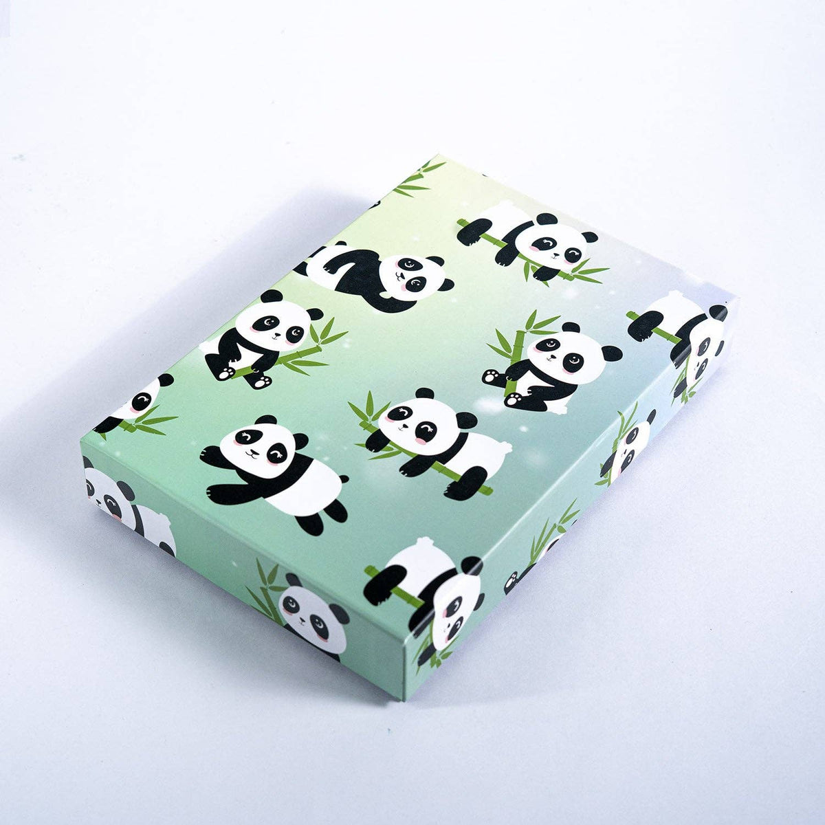 Panda Bamboo Chopsticks and Ceramic Rests Gift Set | 5 Pairs