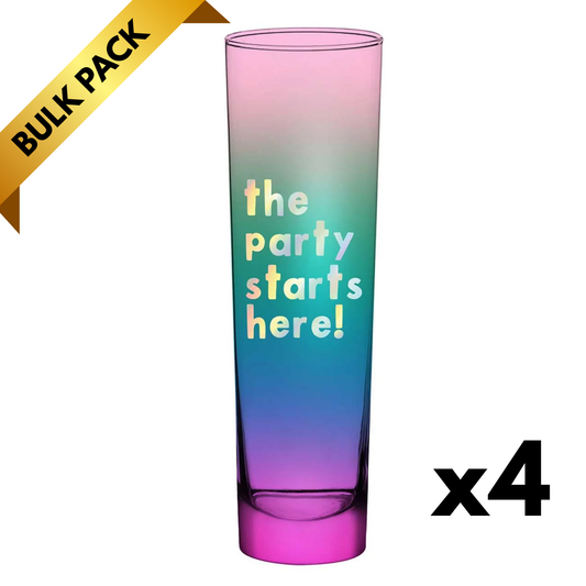 Party Starts Here — Bulk Lot of 4 (Gifting, Events & Resale)-Slant-The Bullish Store