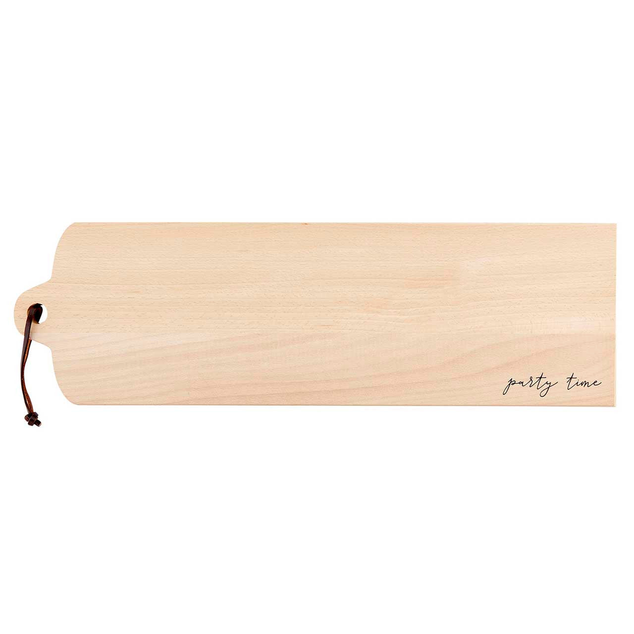 Party Time Wood Charcuterie Board | 21.5" x 7.25"