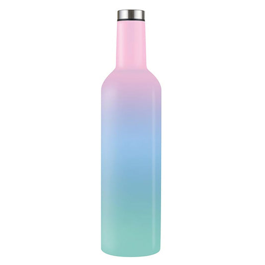 Stainless Steel Wine Bottle - Pastel Ombre