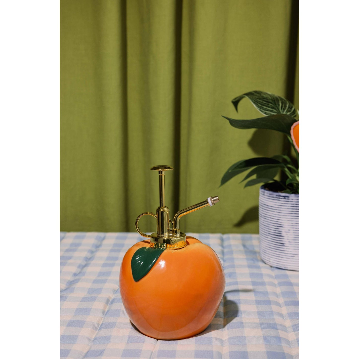 Peach Plant Mister | Ceramic Fruit-Shaped Spray Bottle-Ban.do-The Bullish Store