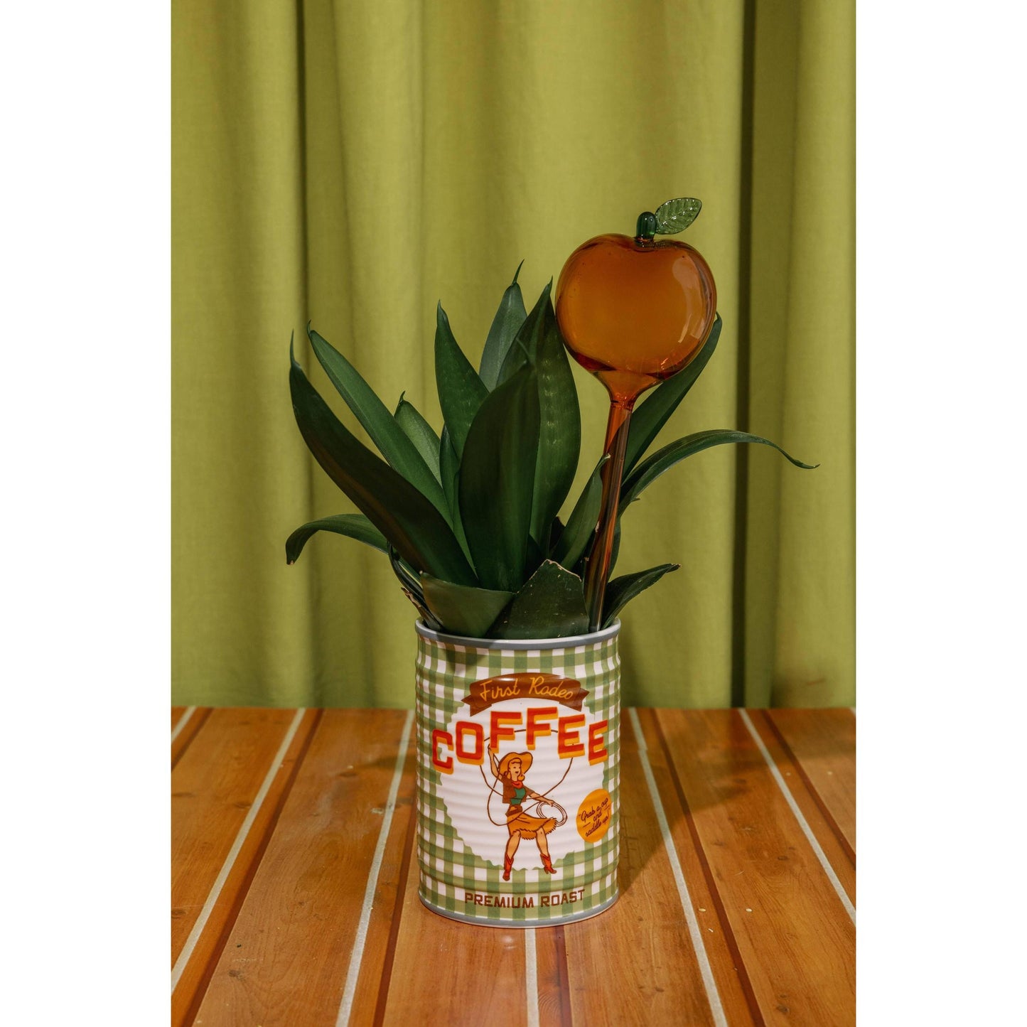 Peach Watering Globes | Self-Watering Plant Globes Set of 2-Ban.do-The Bullish Store