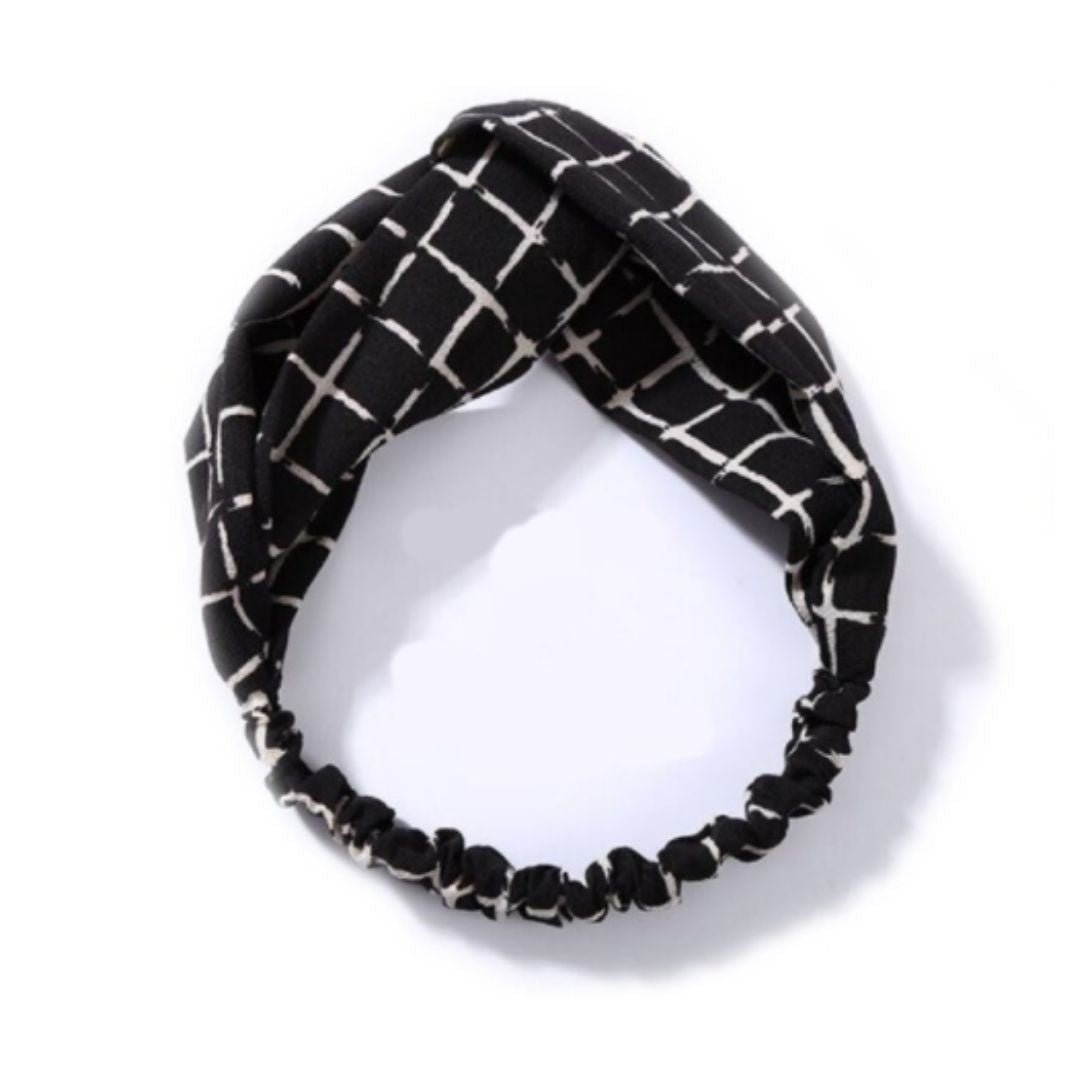 Perfect Grid Twist Work Headband