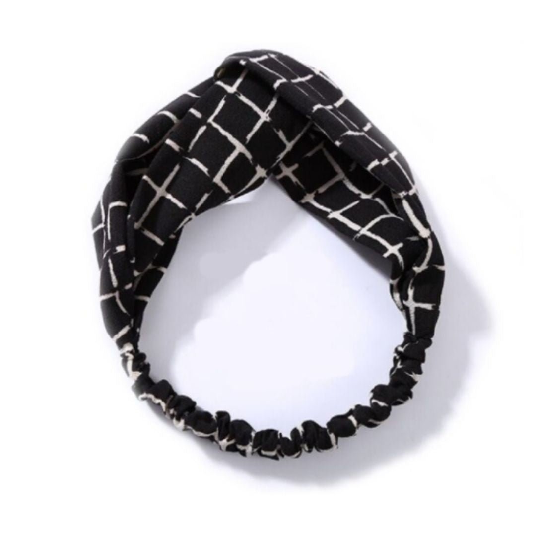 Perfect Grid Twist Work Headband SALE