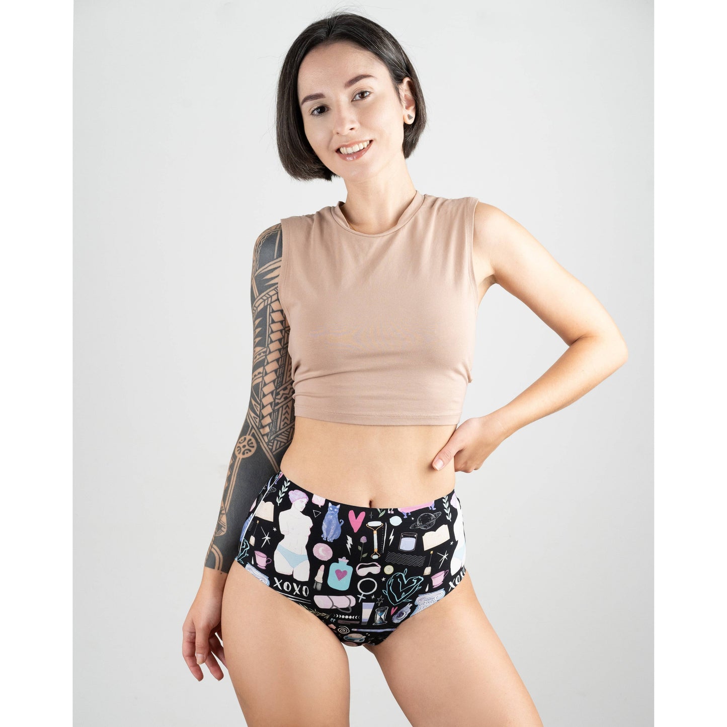 Period Underwear in Boy Shorts or High Rise Style [Available in SM-2XL]