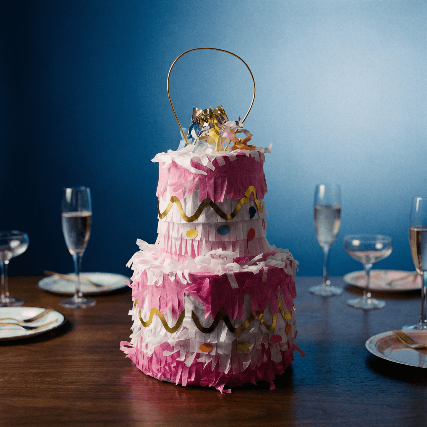 Petite Cake Pinata | Mini Birthday Party Surprise Smashable Piñata