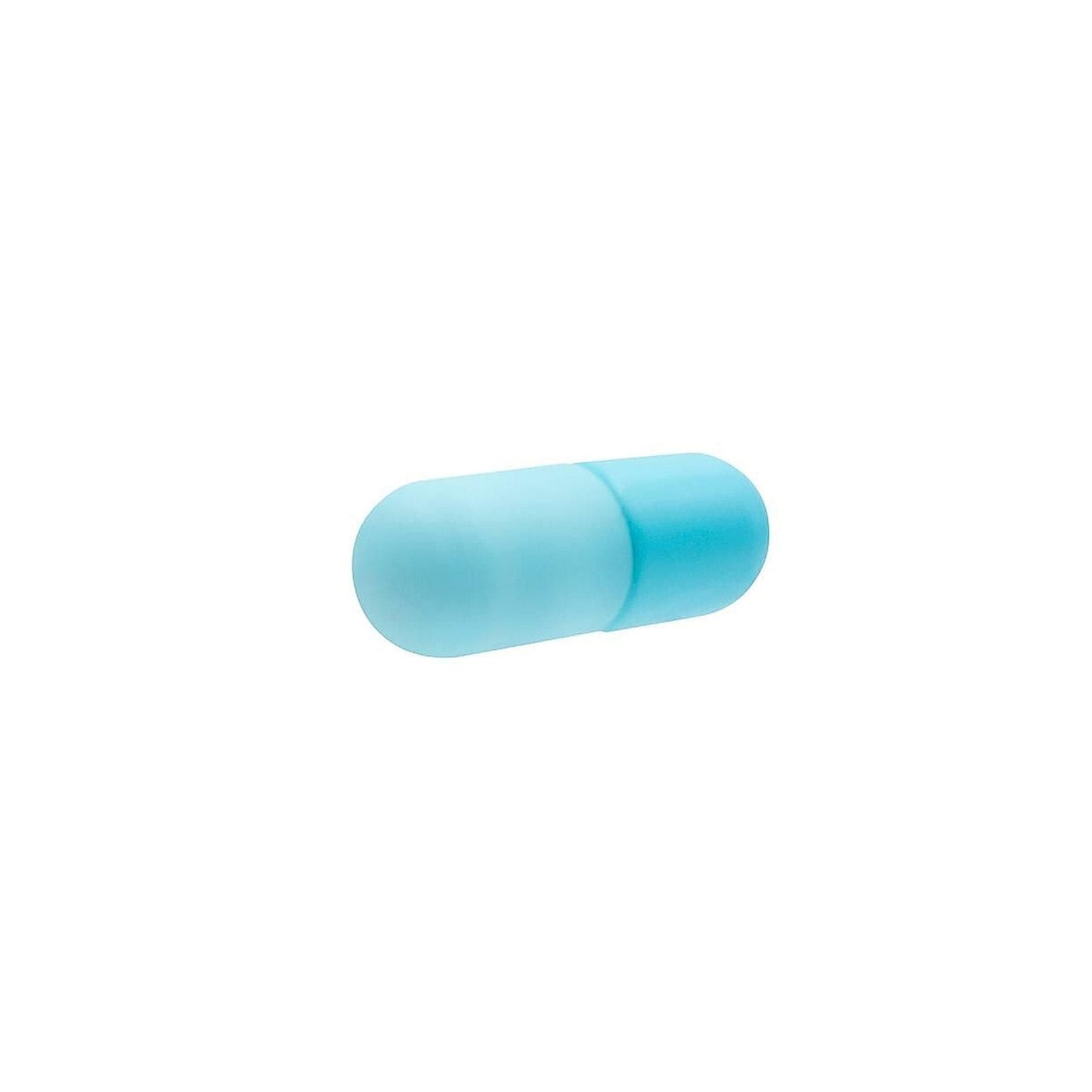 Pill-Shaped Pill Box in Bright Pastels | Aluminum Tin Container for Pills | 3/4" Diam. x 2-1/2" Tall