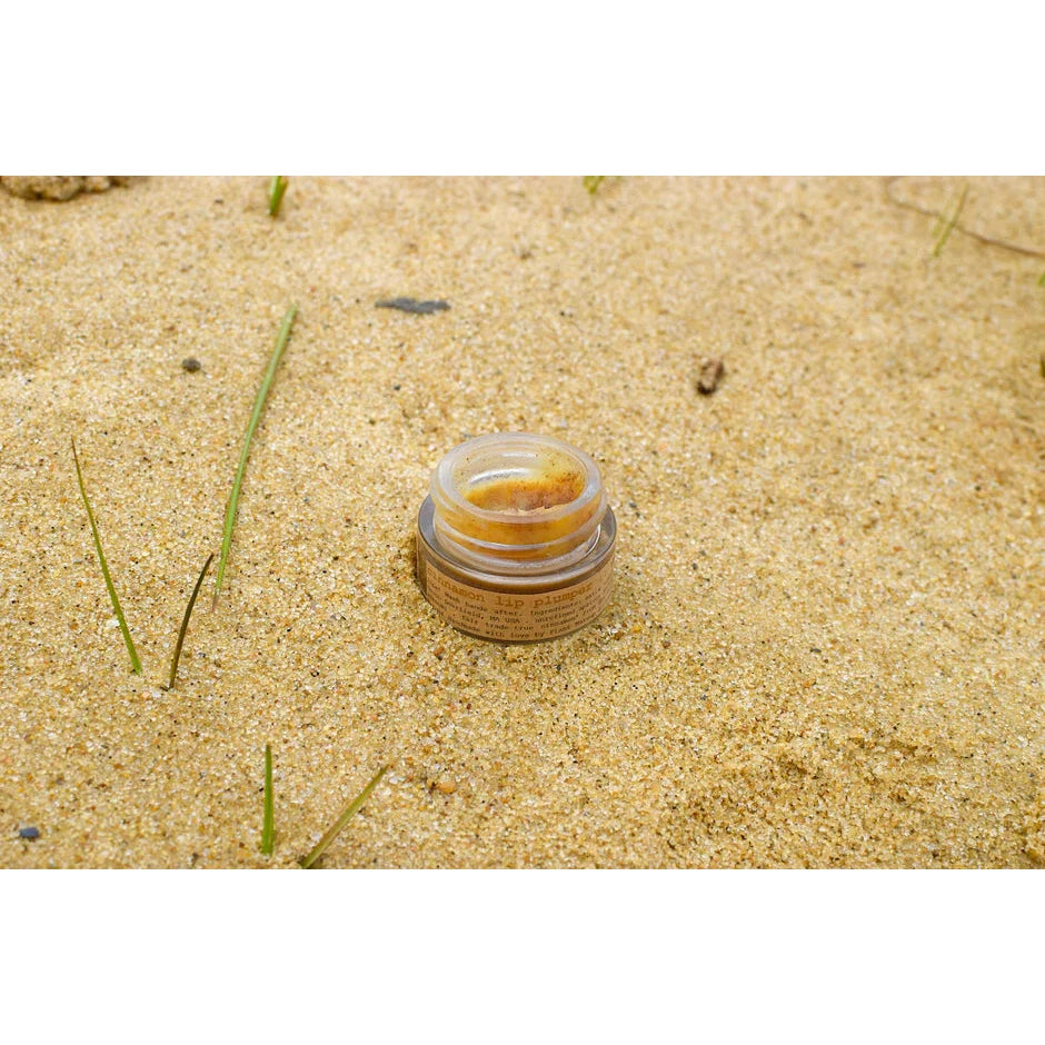 Plant Makeup Cinnamon Lip Plumper | Handmade in Glass Jar | Lip Enhancer in Light Brown Tint