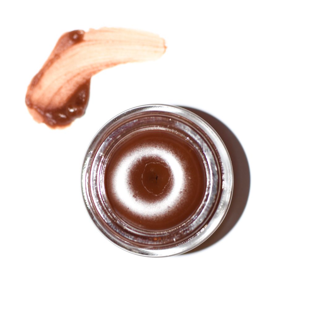 Plant Makeup Cocoa Lip Gloss | Handmade in Glass Jar Moisturizer