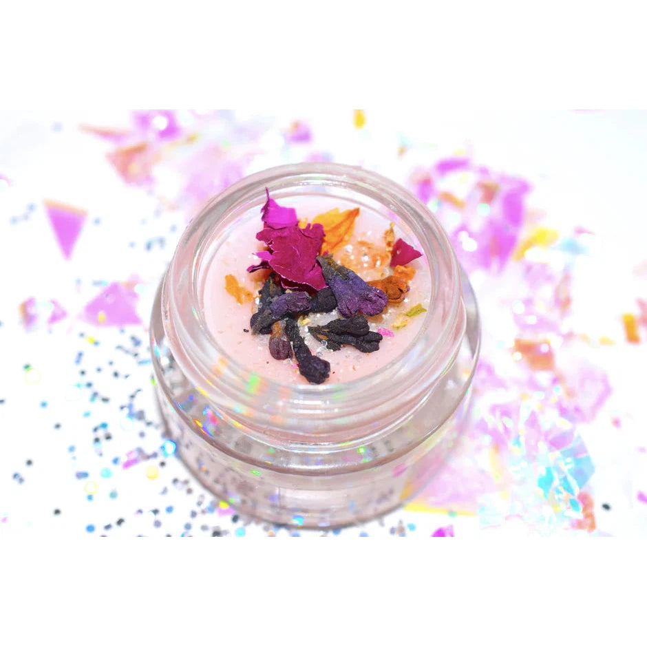 Plant Makeup Unicorn Balm | Handmade in Glass Jar | Lips Cheeks Body Moisturizer