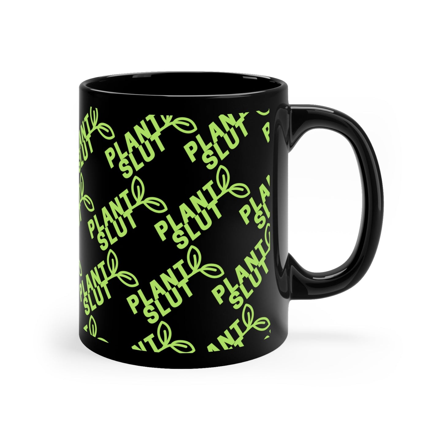 Plant Slut 🌱 11oz Black Mug