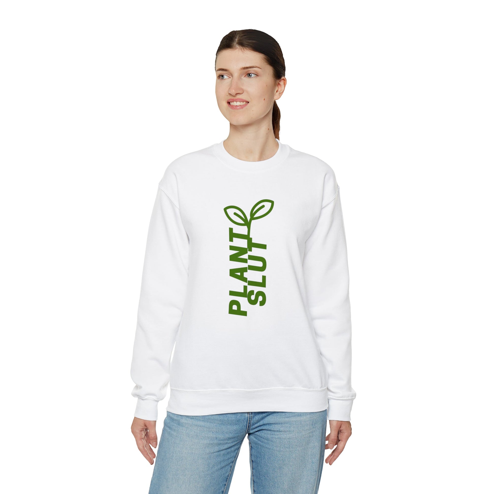 Plant Slut 🌱 Unisex Heavy Blend™ Crewneck Sweatshirt
