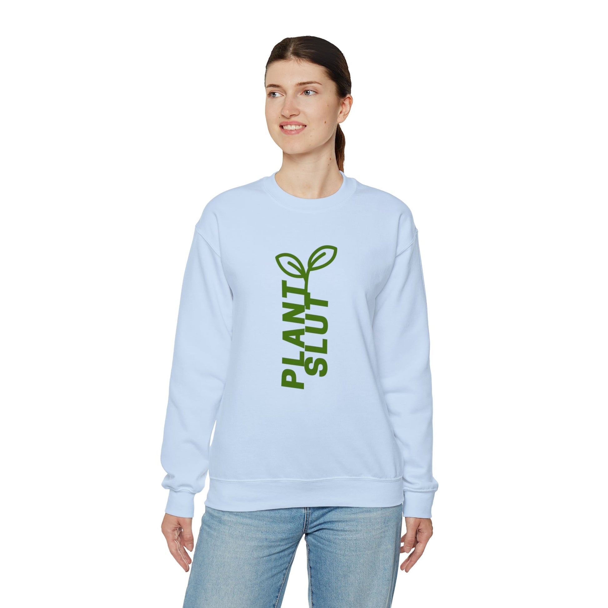 Plant Slut 🌱 Unisex Heavy Blend™ Crewneck Sweatshirt Sizes SM-5XL | Plus Size Available