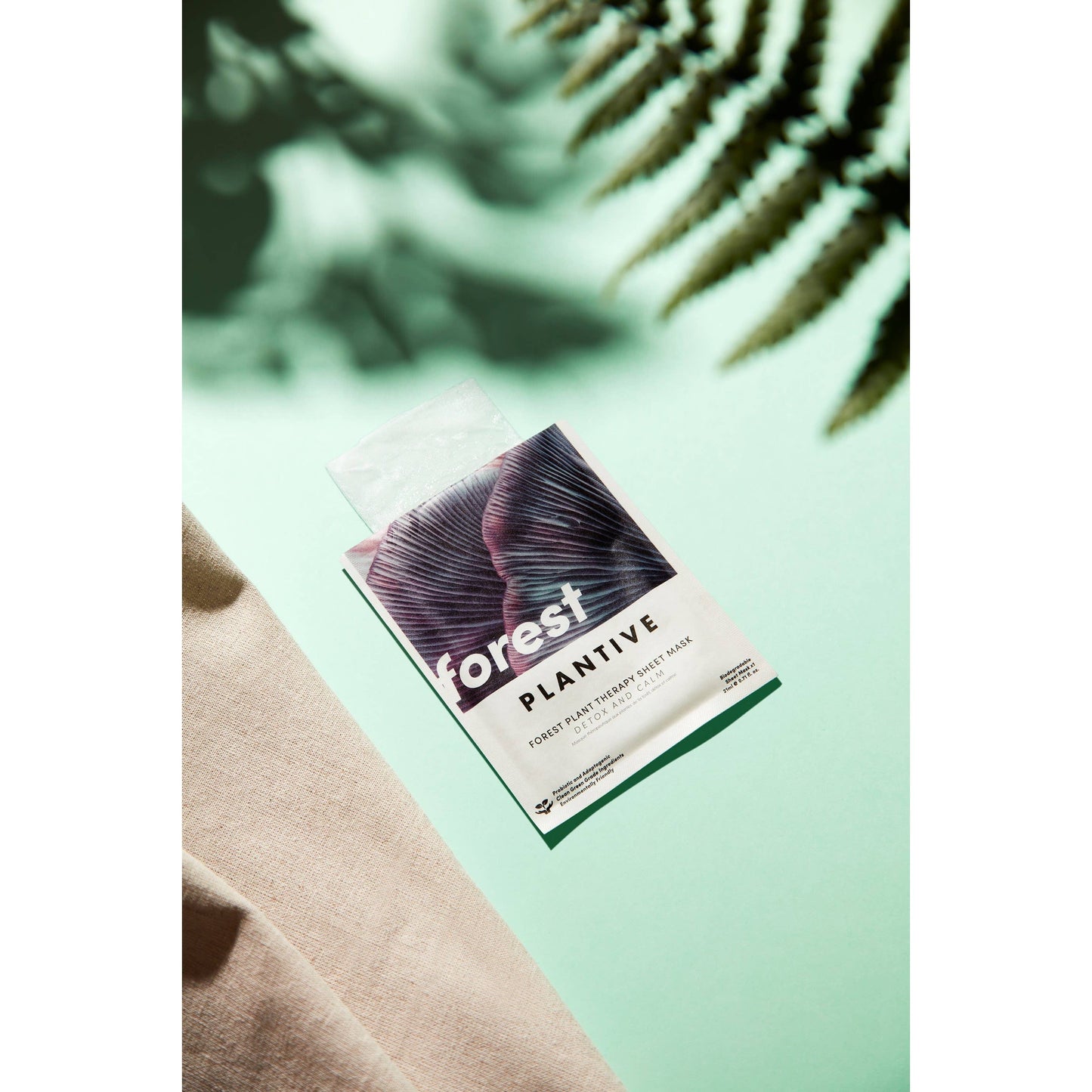 Plantive Forest Plant Therapy Biodegradable Face Sheet Mask | Vegan South Korean Skincare