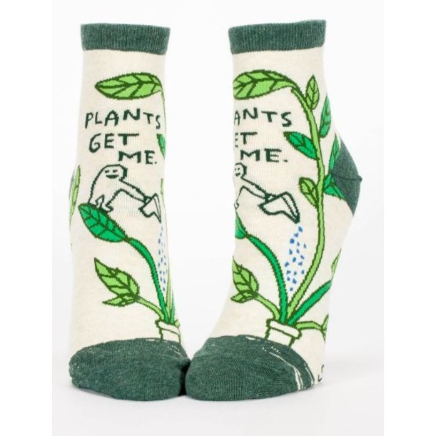 Plants Get Me Women's Ankle Socks | BlueQ at GetBullish