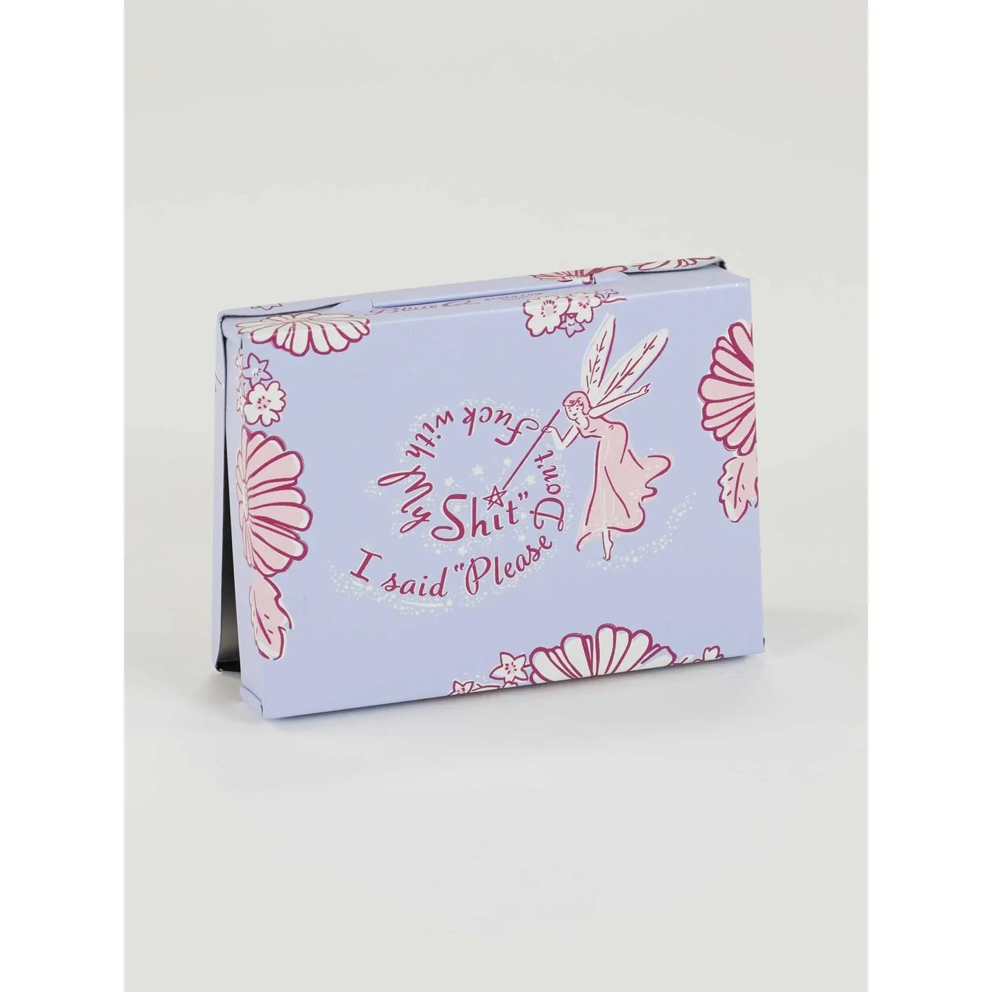 Please Don't Fuck With My Shit Pocket Box | Small Tin Case | 4.25" X 0.75" | BlueQ at GetBullish