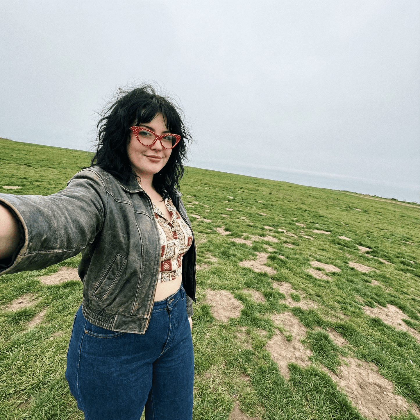 Polka Dot Super Cat Eye Glasses | Vintage Inspired Fashion Eyewear