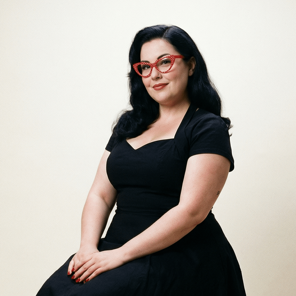 Polka Dot Super Cat Eye Glasses | Vintage Inspired Fashion Eyewear