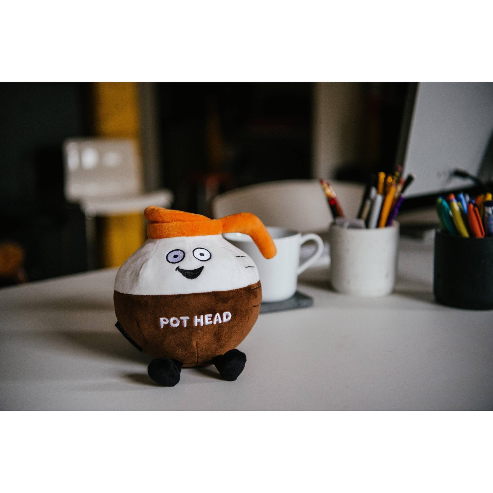 Pot Head Coffee Pot Plush-Punchkins-The Bullish Store