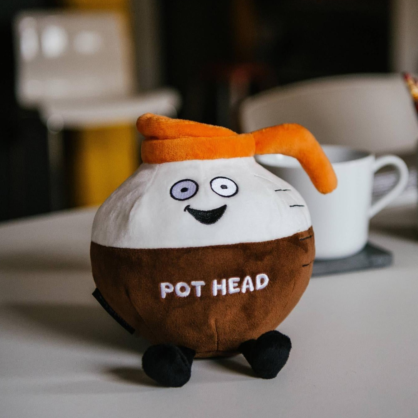 Pot Head Coffee Pot Plush-Punchkins-The Bullish Store
