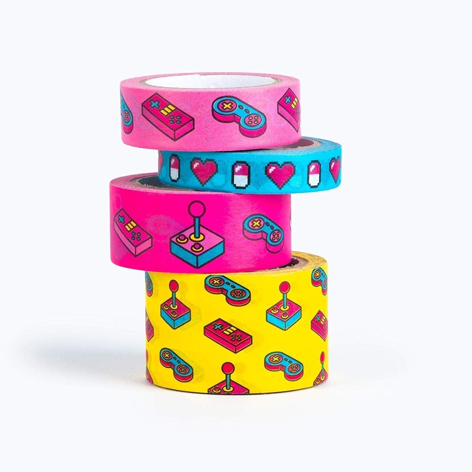 Power Up Decorative Washi Tape in Set of 4 | 90's