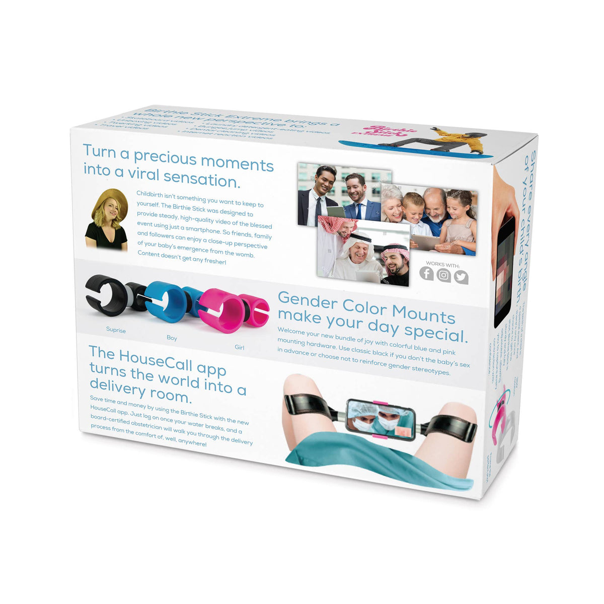 Prank Gift Box Birthie Stick | Hilarious Fake-Out Empty Box for Any Gift-Prank-O-The Bullish Store