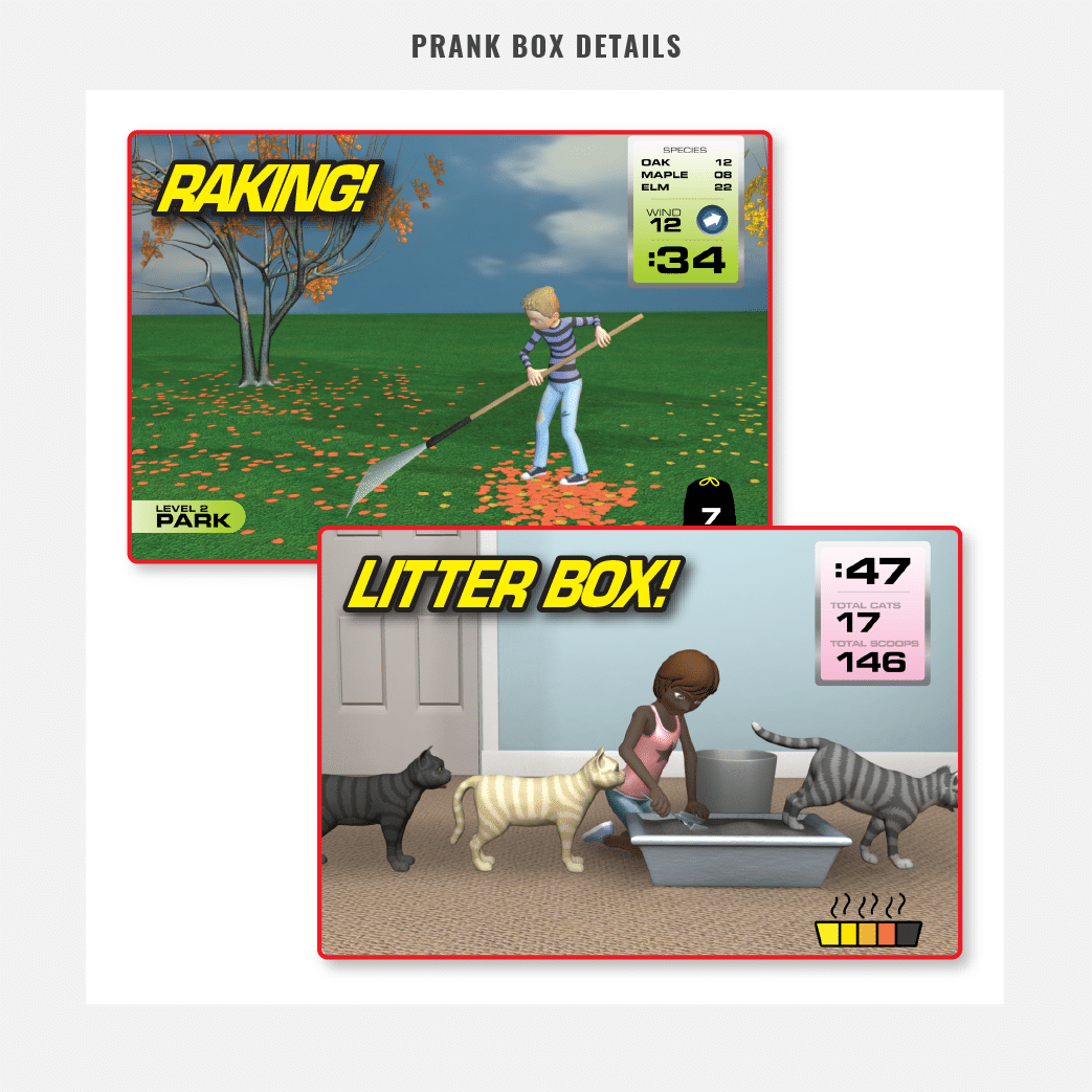 Prank Gift Box Extreme Chores | Hilarious Fake-Out Empty Box for Any Gift-Prank-O-The Bullish Store