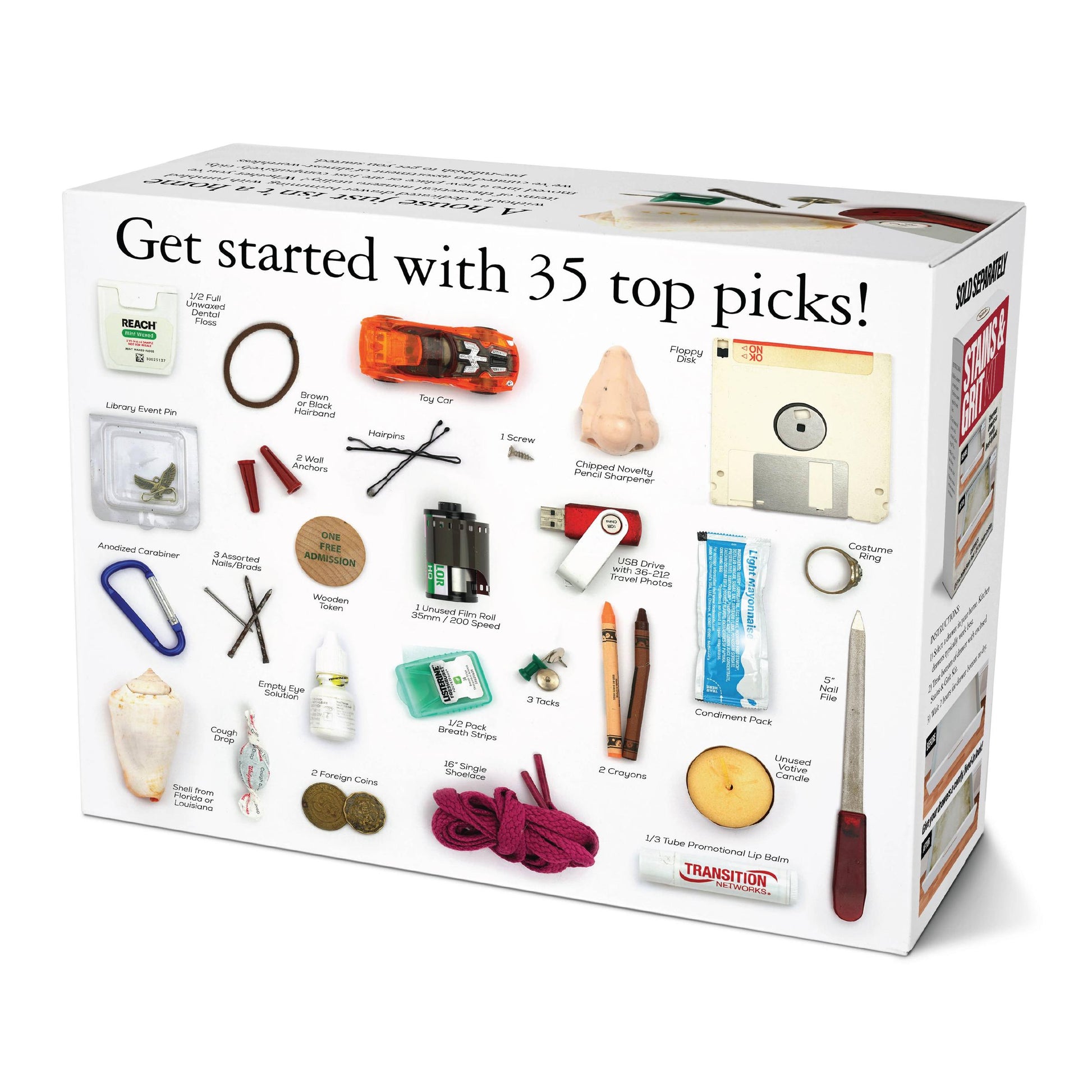 Prank Gift Box Junk Drawer Starter Kit | Hilarious Fake-Out Empty Box for Any Gift-Prank-O-The Bullish Store