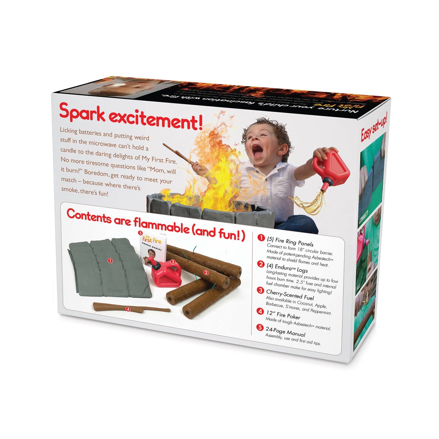 Prank Gift Box My First Fire | Hilarious Fake-Out Empty Box for Any Gift