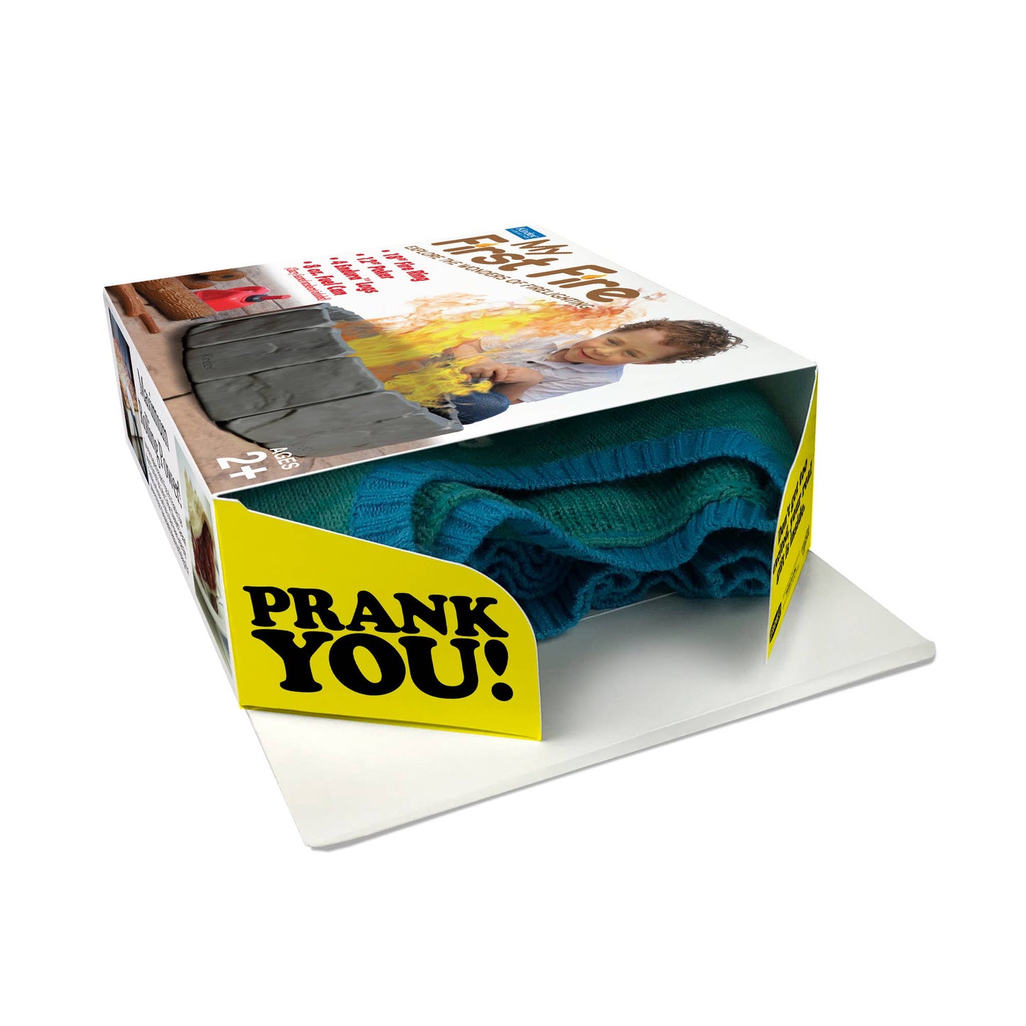 Prank Gift Box My First Fire | Hilarious Fake-Out Empty Box for Any Gift