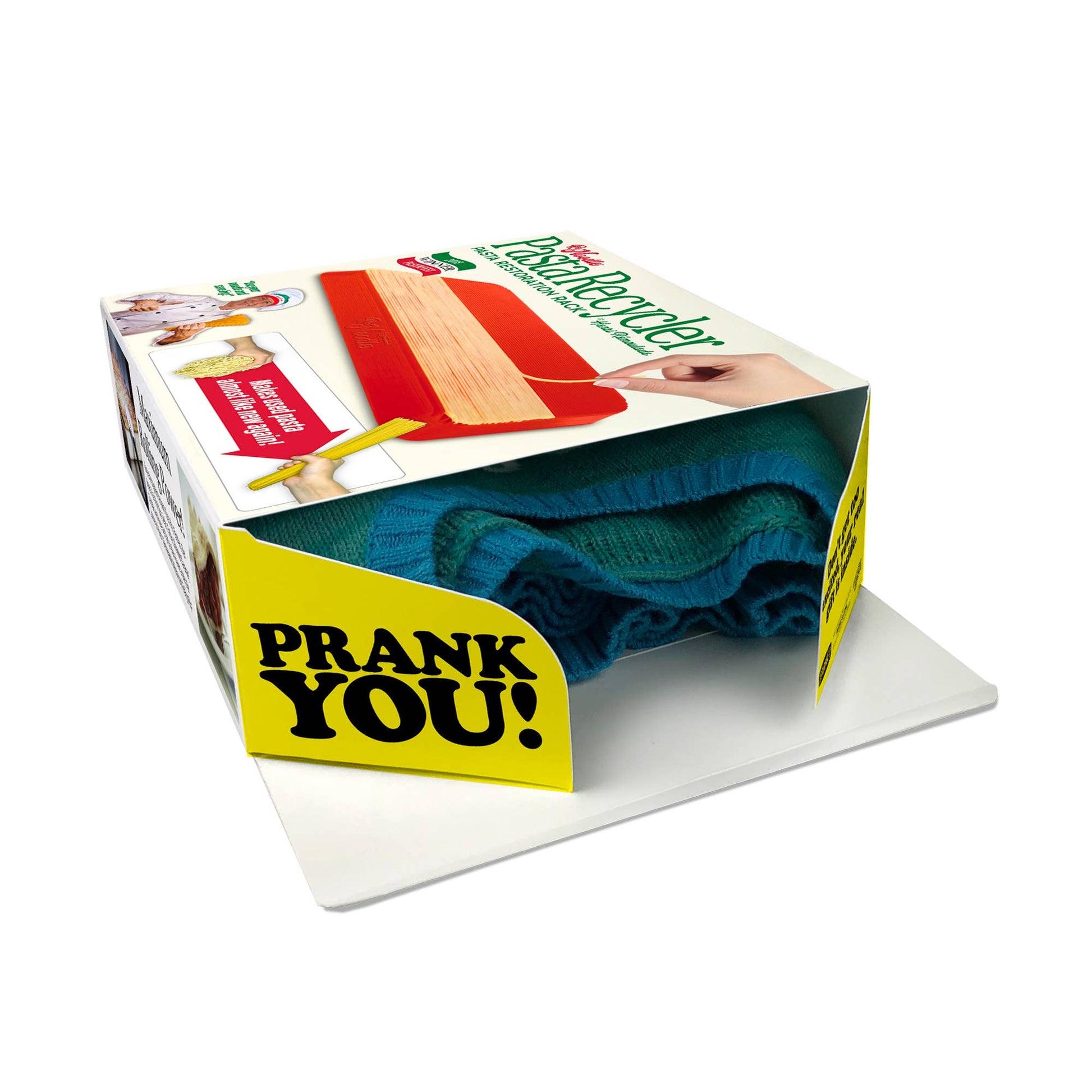 Prank Gift Box ReNoodle Pasta Recycler | Hilarious Fake-Out Empty Box for Any Gift-Prank-O-The Bullish Store