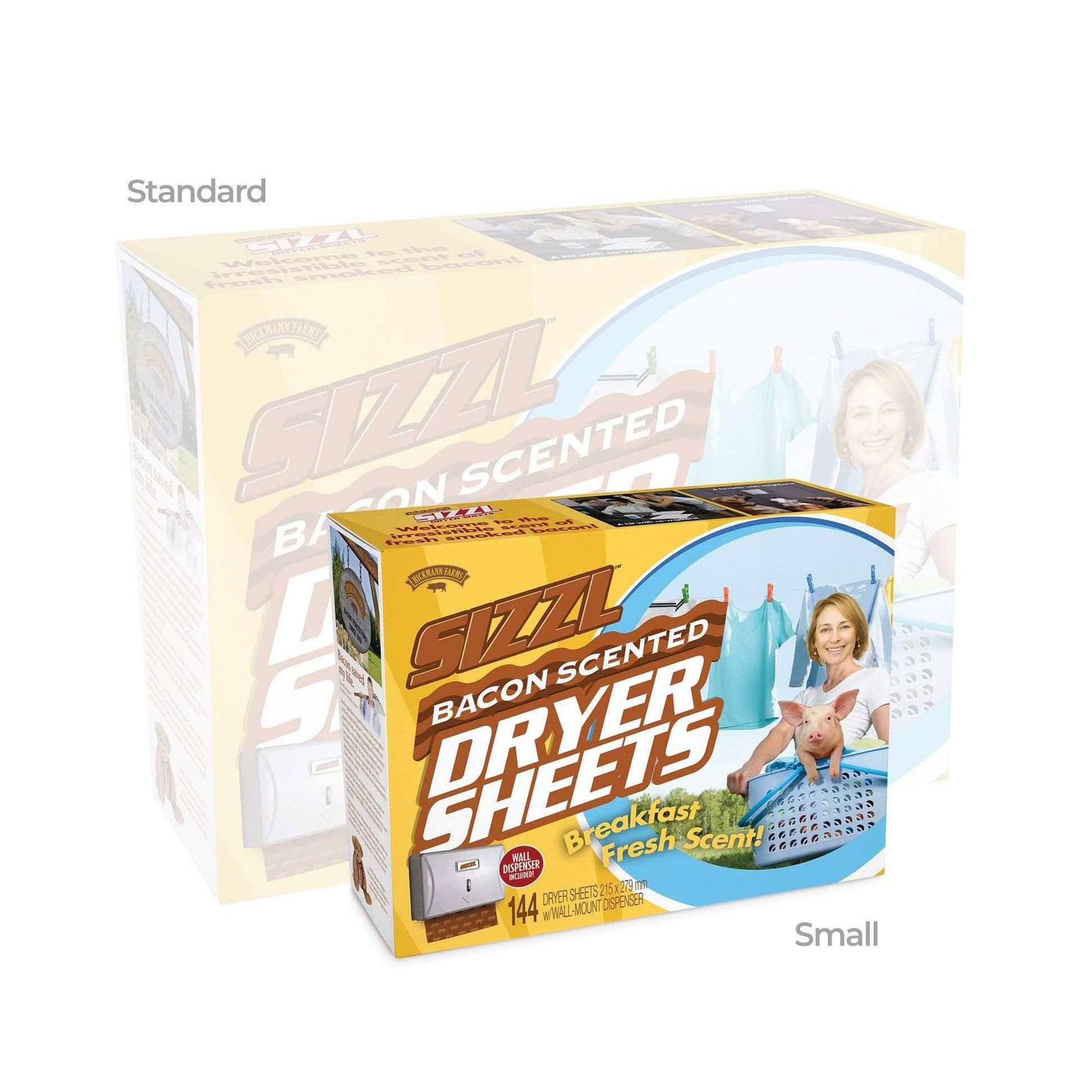 Prank Gift Box Sizzl Bacon Scented Drying Sheets | Hilarious Fake-Out Empty Box for Any Gift-Prank-O-The Bullish Store
