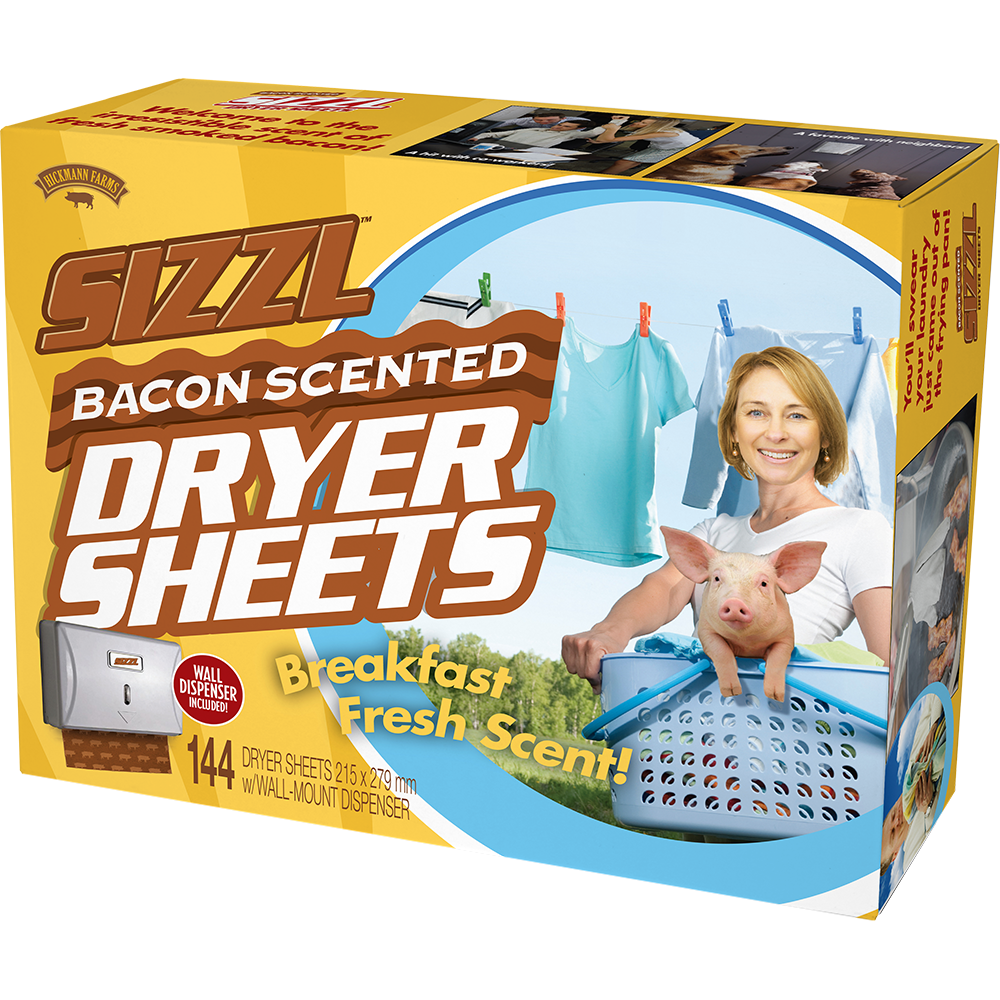 Prank Gift Box Sizzl Bacon Scented Drying Sheets | Hilarious Fake-Out Empty Box for Any Gift-Prank-O-The Bullish Store